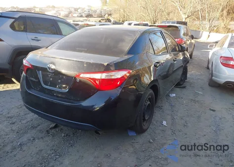 2014 Toyota Corolla L z USA, uszkodzony, nr VIN 2T1BURHE7EC203742